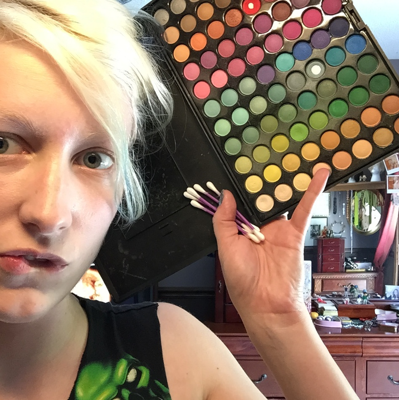Illustration for article titled Too Much, Girl: Rainbow MakeupÂ